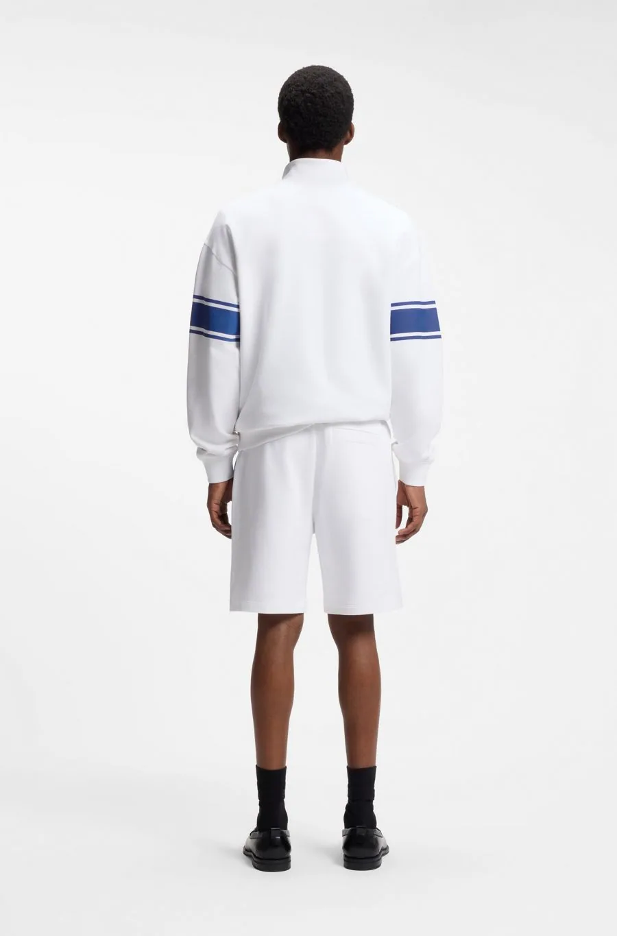 Шорти Hugo Boss relaxed fit з бавовни — фото 4